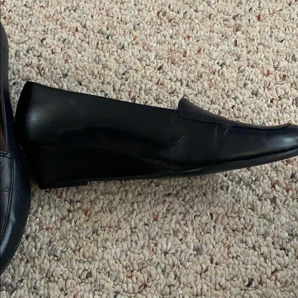 Aerosoles Leather Wedge Loafer 9M - Picture 3 of 4
